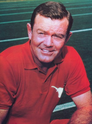 Darrell Royal Head Coach University Texas Longhorns Football Photo